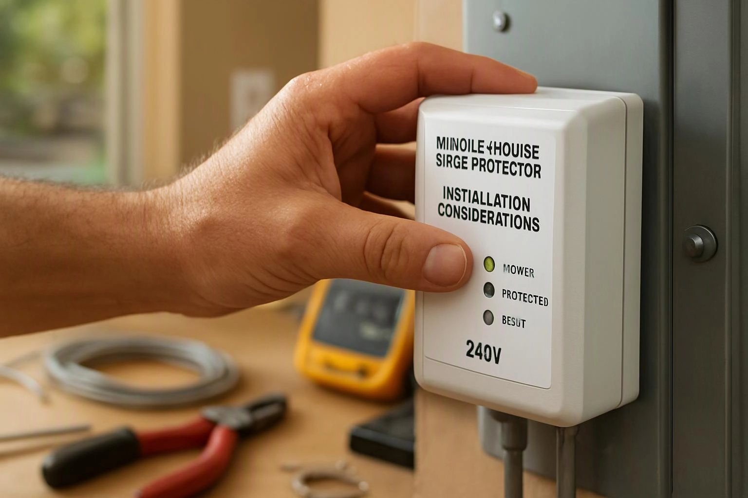 Whole-House Surge Protector Installation Considerations